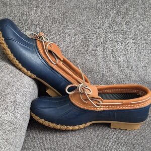 Womens Ll Bean Duck Boots,navy Size9